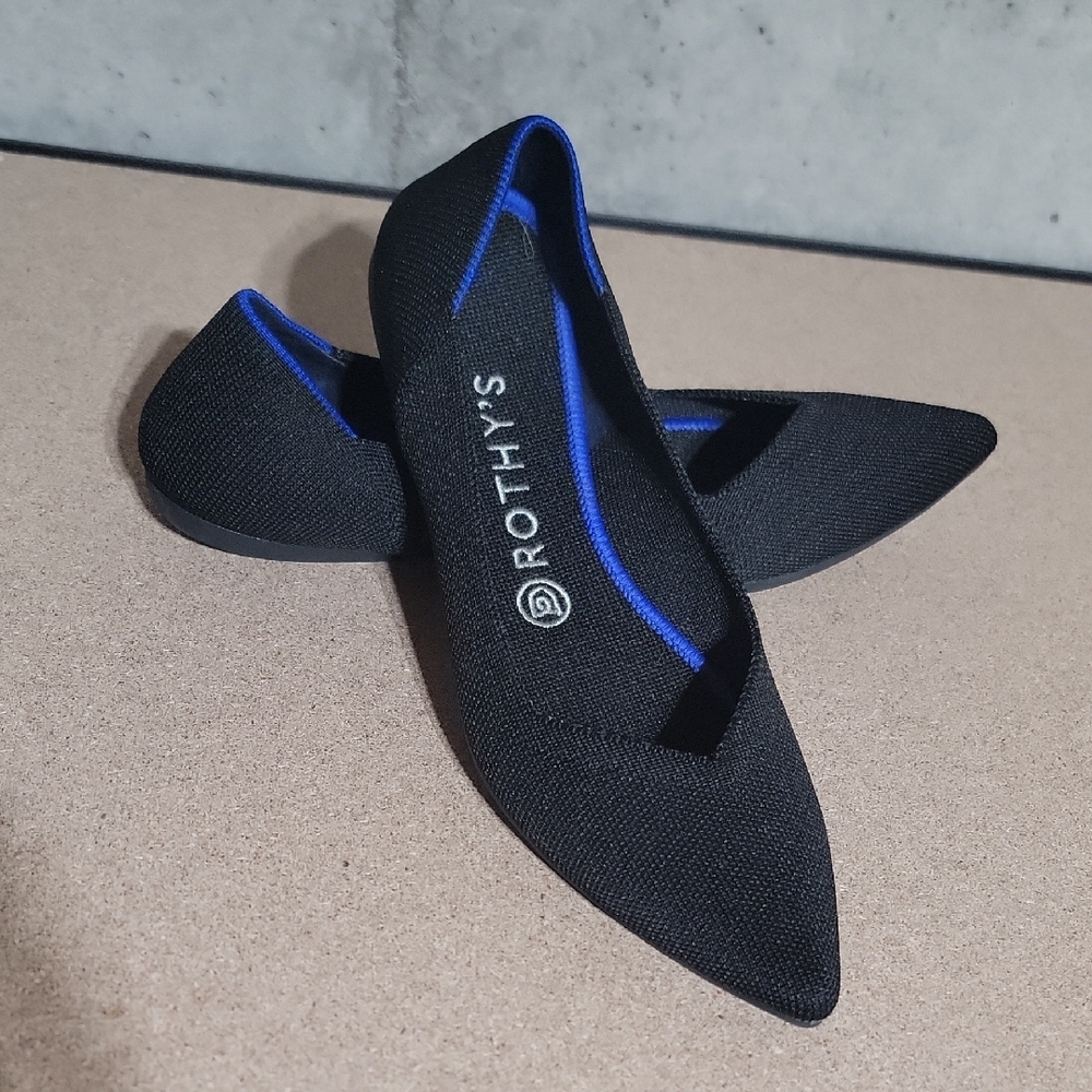 Rothy's Women's Black Flats
